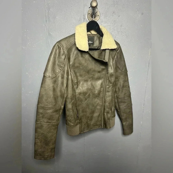 Sam Edelman faux leather jacket - Picture 1 of 7